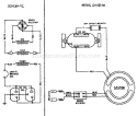 Page B Diagram and Parts List for 8970-0 S2400 Briggs and Stratton Generator